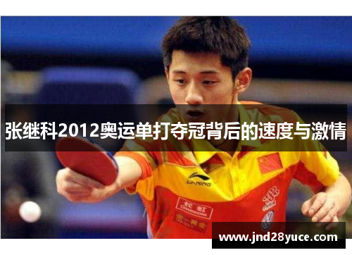张继科2012奥运单打夺冠背后的速度与激情